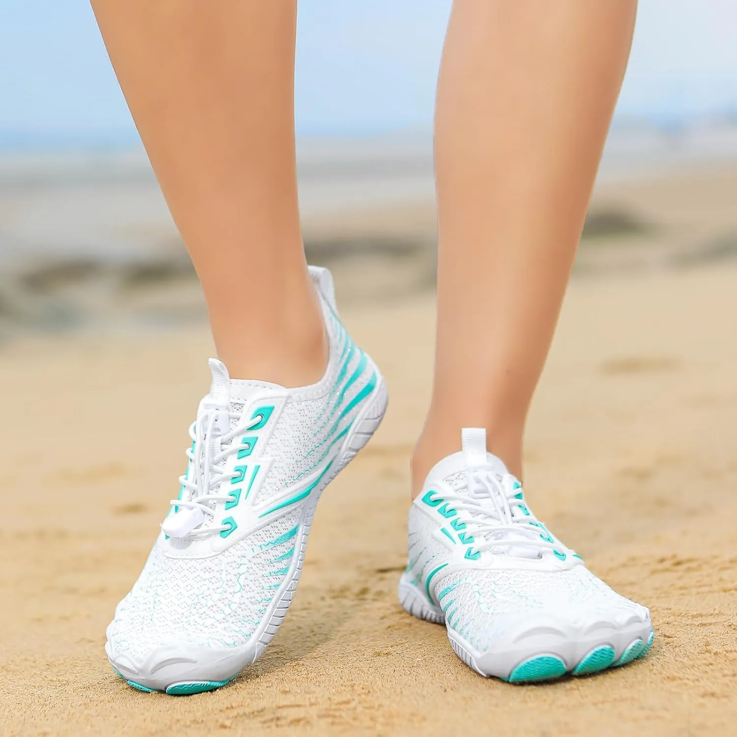 Barefoot Womens Men, Pro Barefoot Shoes with Wide Toe Box, Healthy and Non-Slip Breathable Barefoot Fashion Shoes Womens