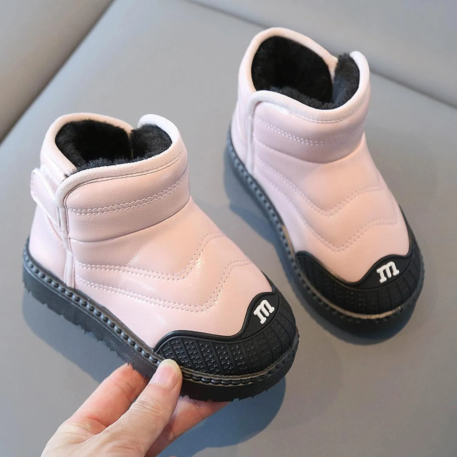 Big Girl Boots Size 6 Baby Shoes Toddler Boots Fashion Soft Bottom Toddler Shoes Plus Rain Boots Girls Size 13