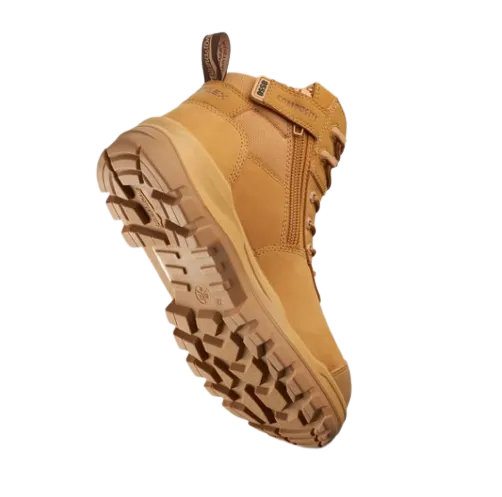 BLUNDSTONE 8550 Unisex RotoFlex Zip Safety Boot - Wheat