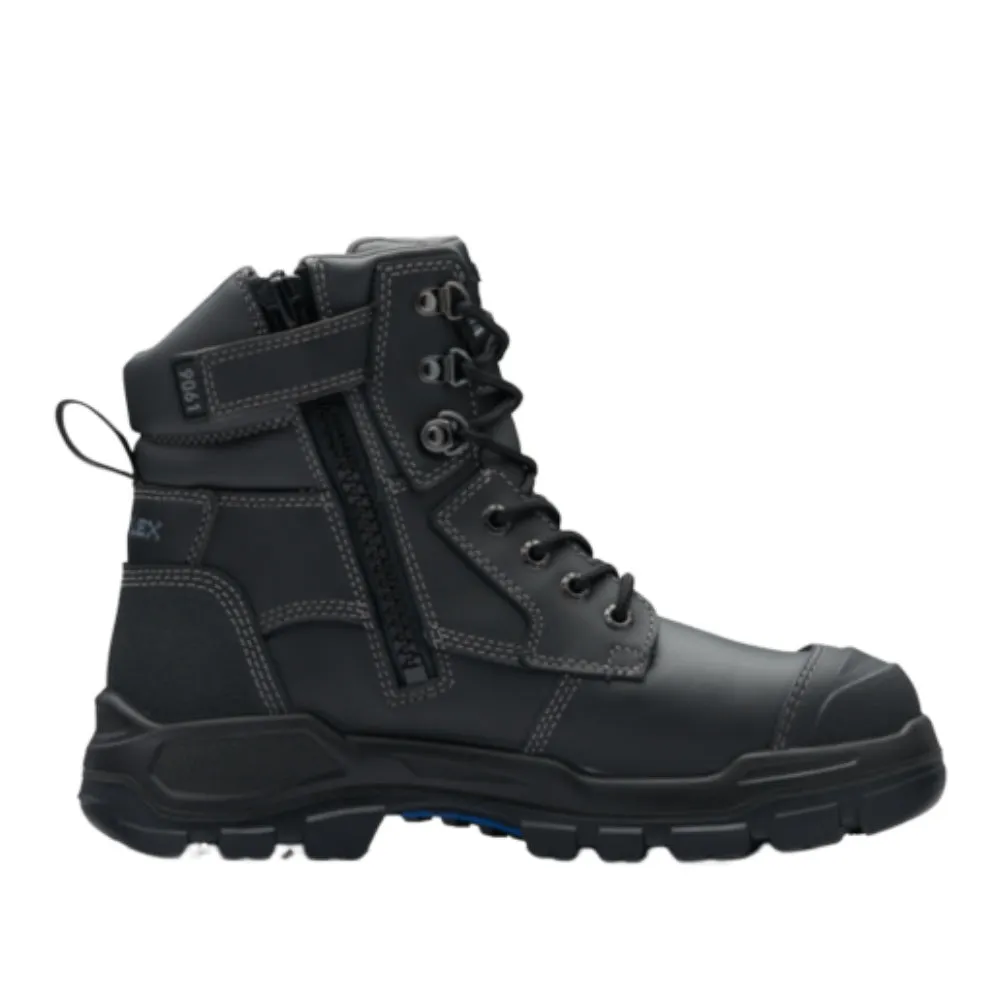 Blundstone 9061 Black Rotoflex XHD Nitrile Rubber Zip Sided Safety Boots