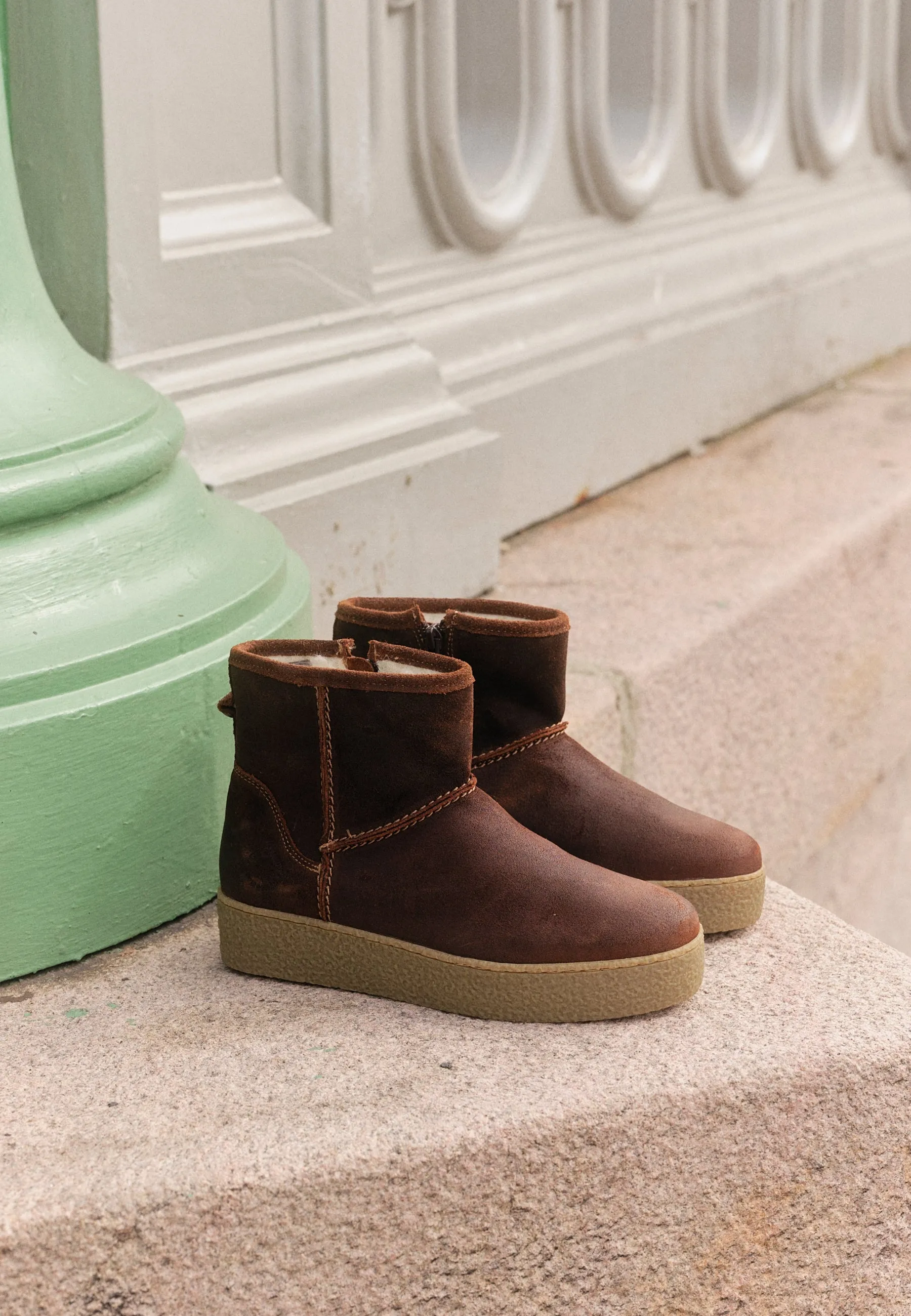 CASCAMILLA WARM BOOT - Cognac