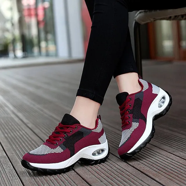 Casual Mesh Sneakers For Women