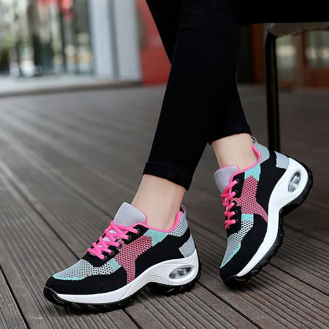 Casual Mesh Sneakers For Women