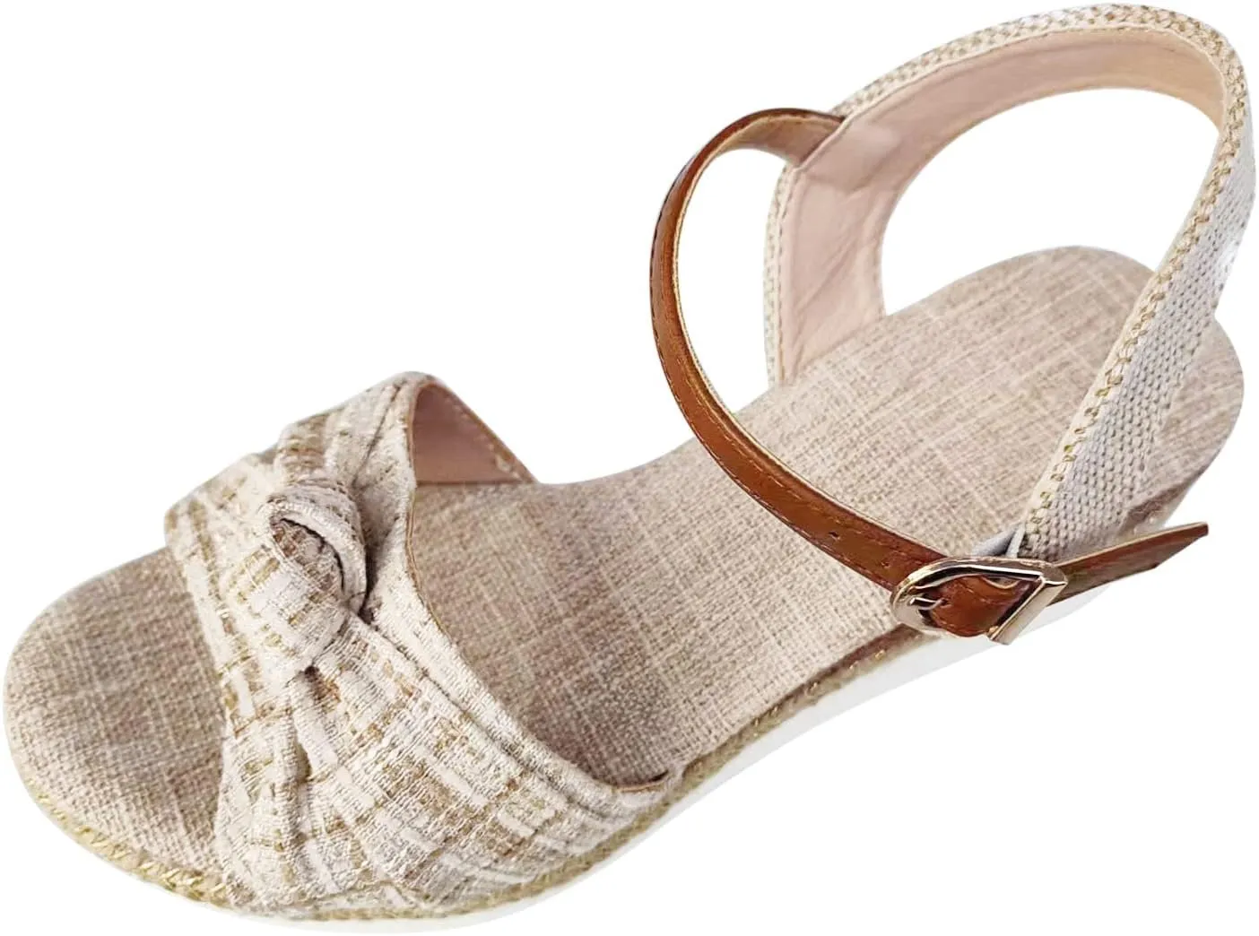Cathalem Sandals For Women Comfortable Sandals for Women Open Toe Platform Wedge Sandals