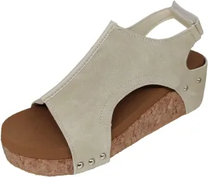Cathalem Summer Sandals for Women 2024 Comfortable Strappy Platform Sandals Orthopedic Sandals Casual Summer Shoes