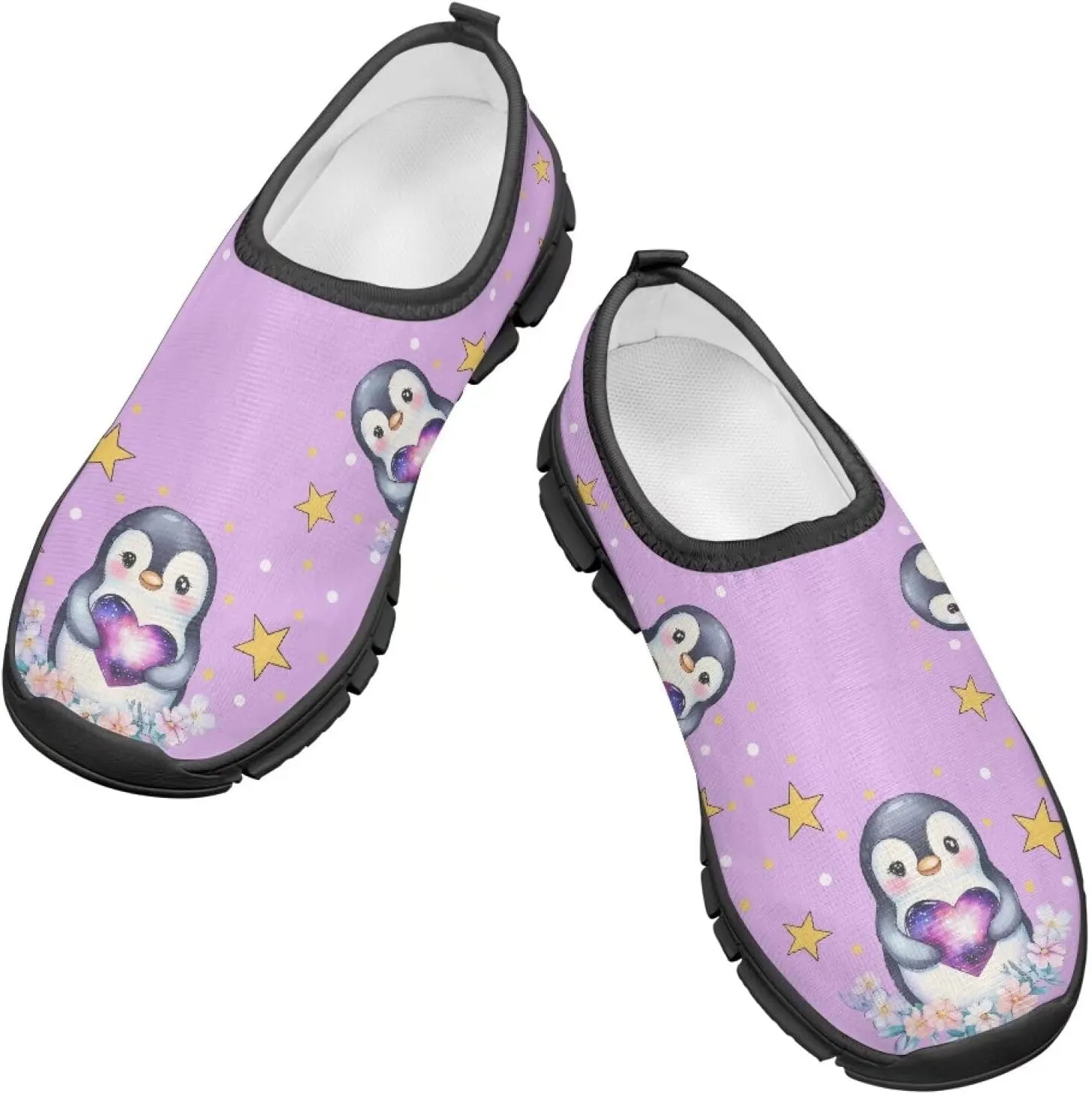Children's Casual Sneakers,Spring Summer Slip On Flats Sports Shoes for School,Comfortable Hiking Cycling Shoes