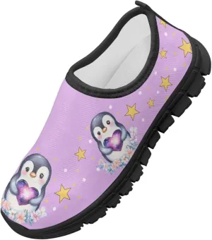 Children's Casual Sneakers,Spring Summer Slip On Flats Sports Shoes for School,Comfortable Hiking Cycling Shoes