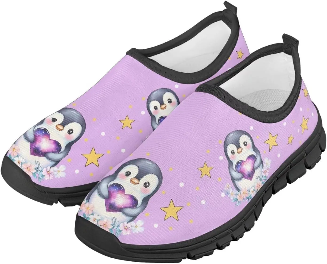 Children's Casual Sneakers,Spring Summer Slip On Flats Sports Shoes for School,Comfortable Hiking Cycling Shoes