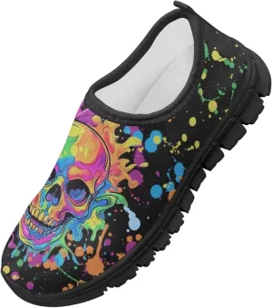 Children's Casual Sneakers,Spring Summer Slip On Flats Sports Shoes for School,Comfortable Hiking Cycling Shoes