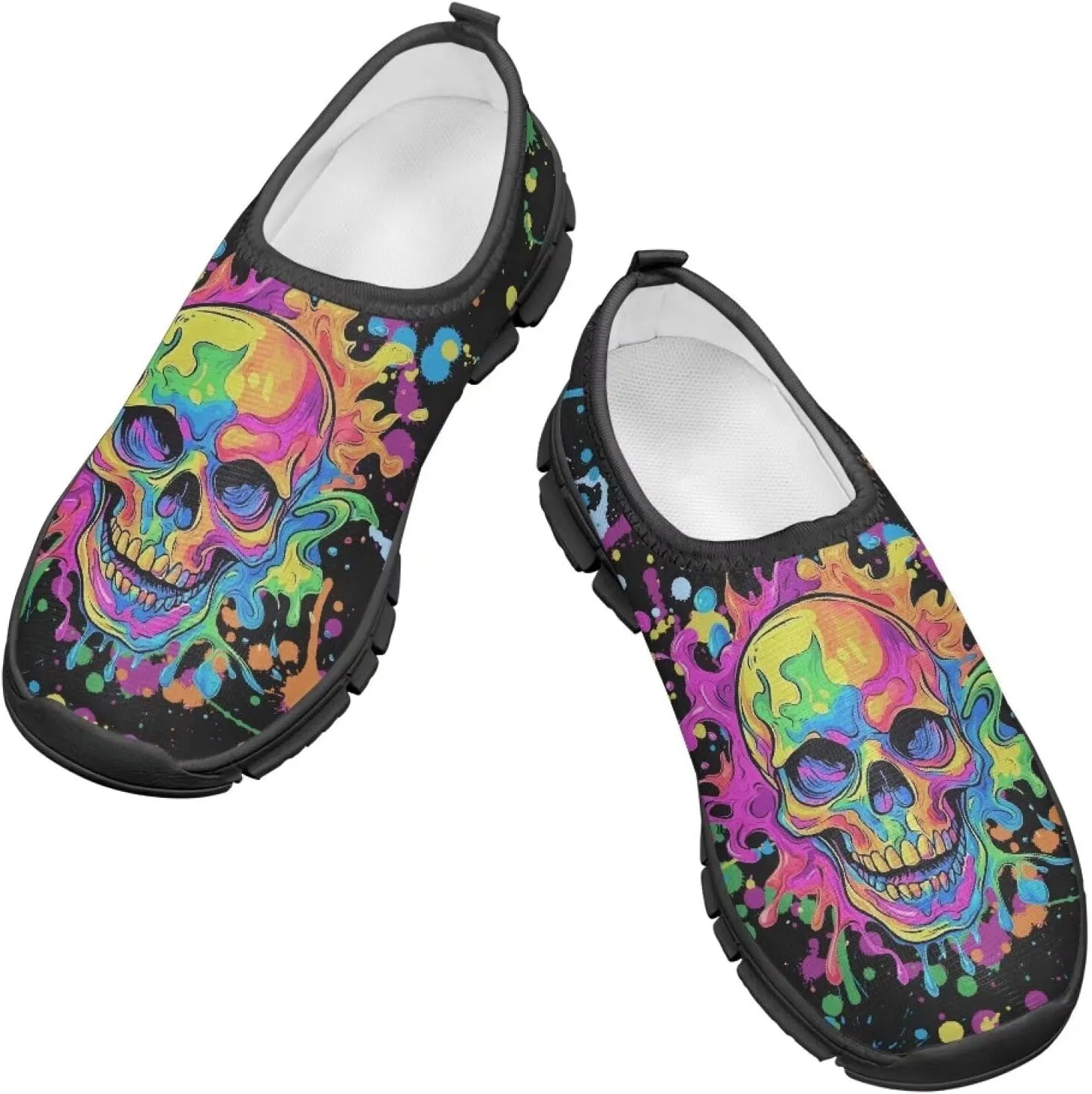 Children's Casual Sneakers,Spring Summer Slip On Flats Sports Shoes for School,Comfortable Hiking Cycling Shoes