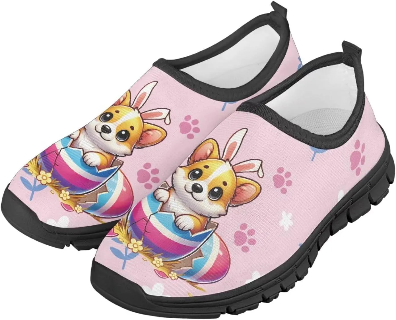Children's Casual Sneakers,Spring Summer Slip On Flats Sports Shoes for School,Comfortable Hiking Cycling Shoes