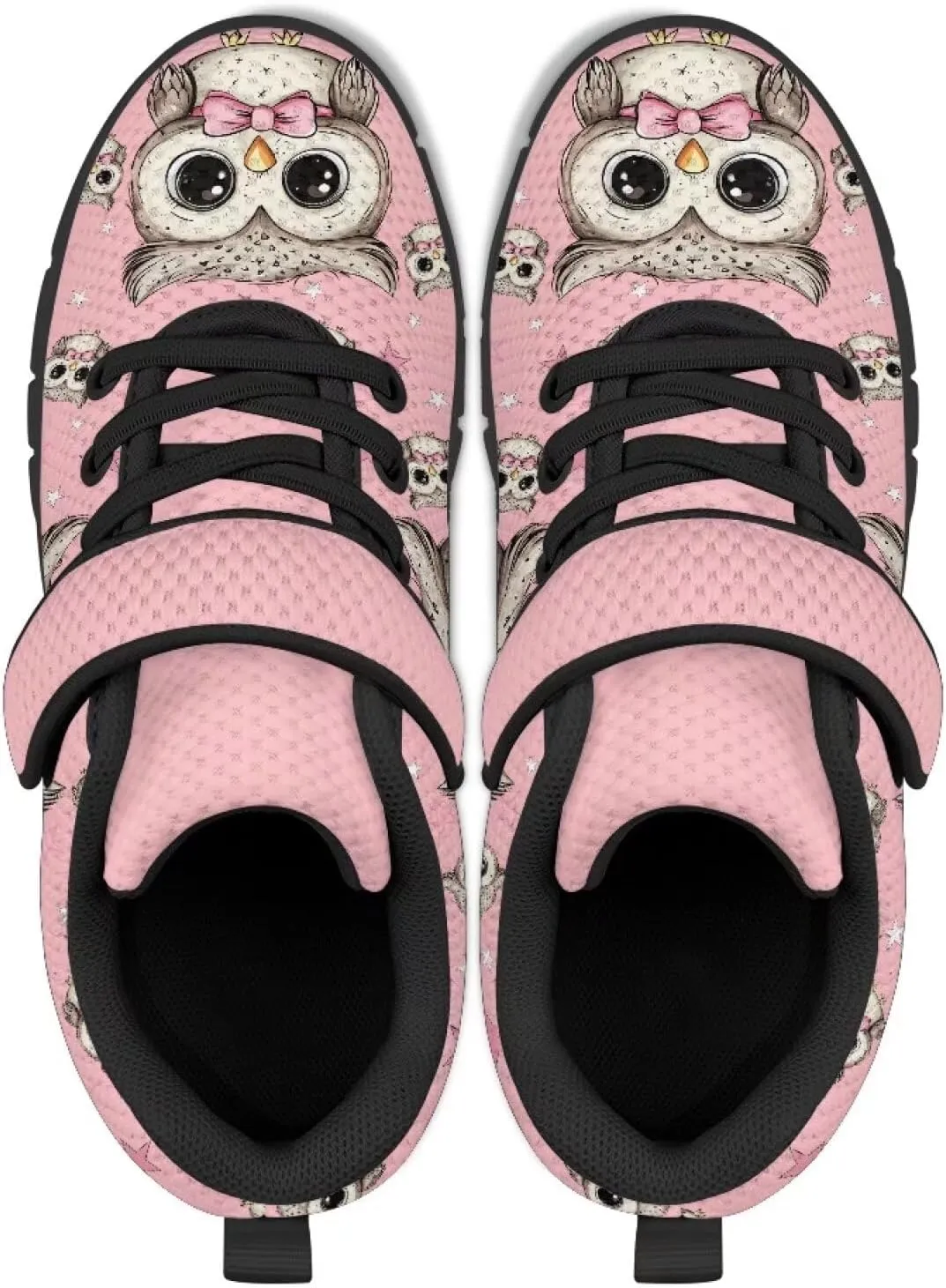 Children's Single Buckle Sneakers,Lightweight Fashion Tennis Shoes Anti-Skid Mesh Sneakers for Jogging Cycling