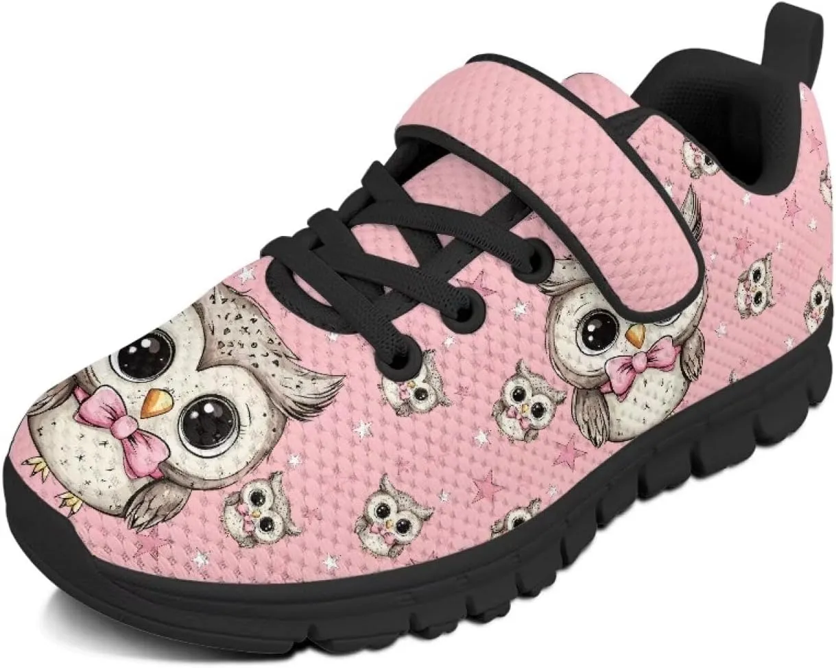 Children's Single Buckle Sneakers,Lightweight Fashion Tennis Shoes Anti-Skid Mesh Sneakers for Jogging Cycling