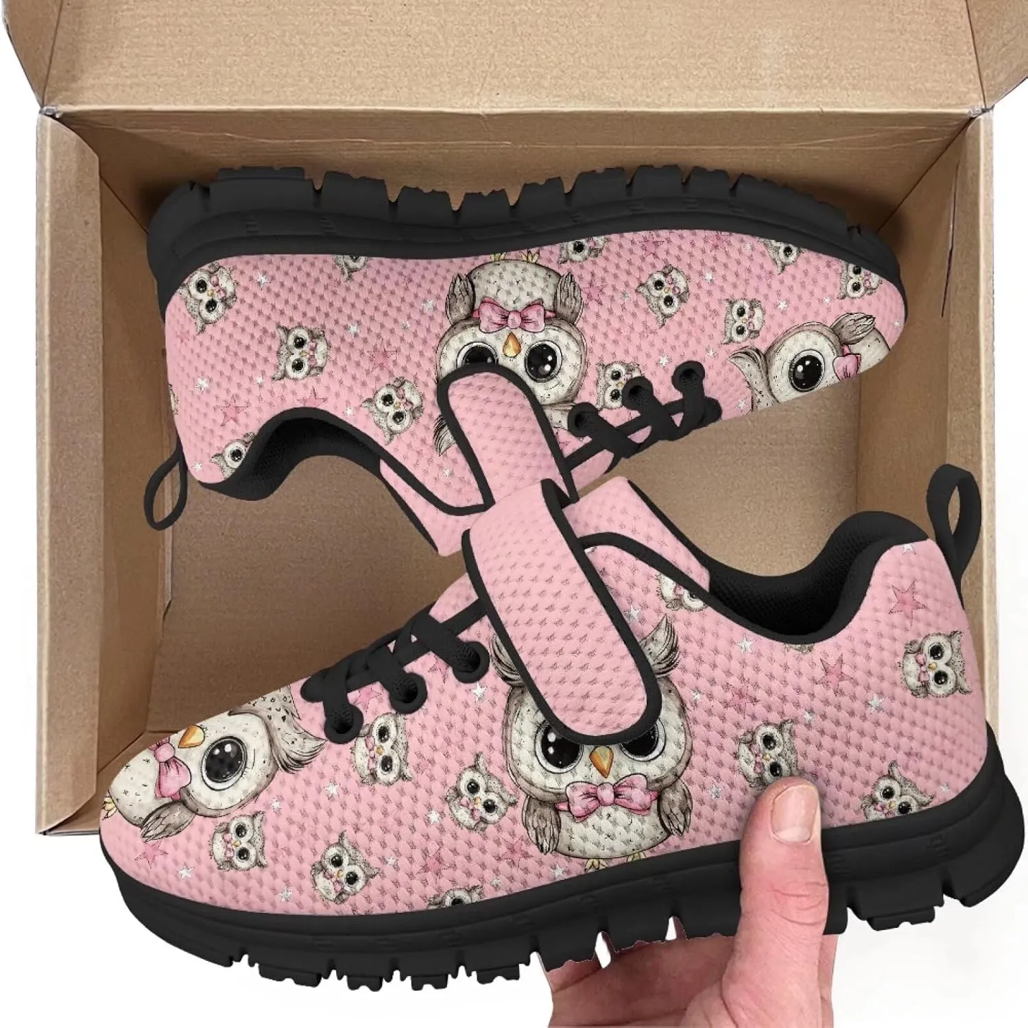 Children's Single Buckle Sneakers,Lightweight Fashion Tennis Shoes Anti-Skid Mesh Sneakers for Jogging Cycling