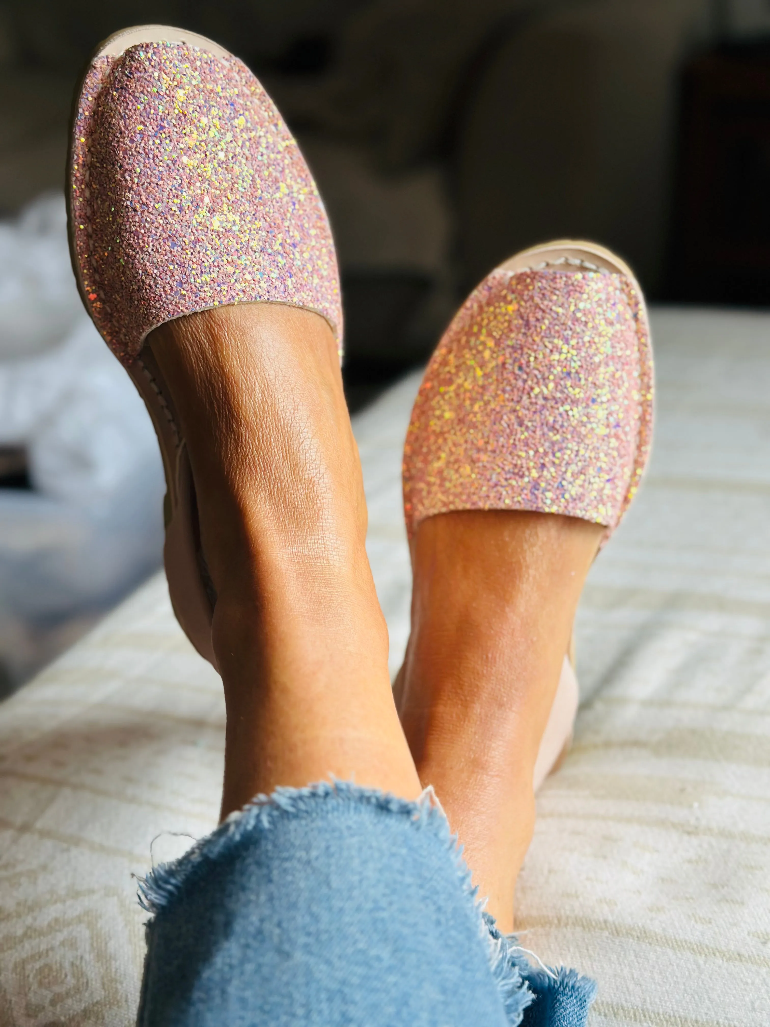 Cinderella Glitter Avarcas