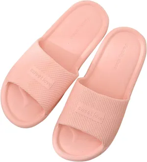 Cloud Slippers for Women Quick Drying Non Slip Slippers Non Slip Pool Slides Women's Soft Flat Soled Sandal