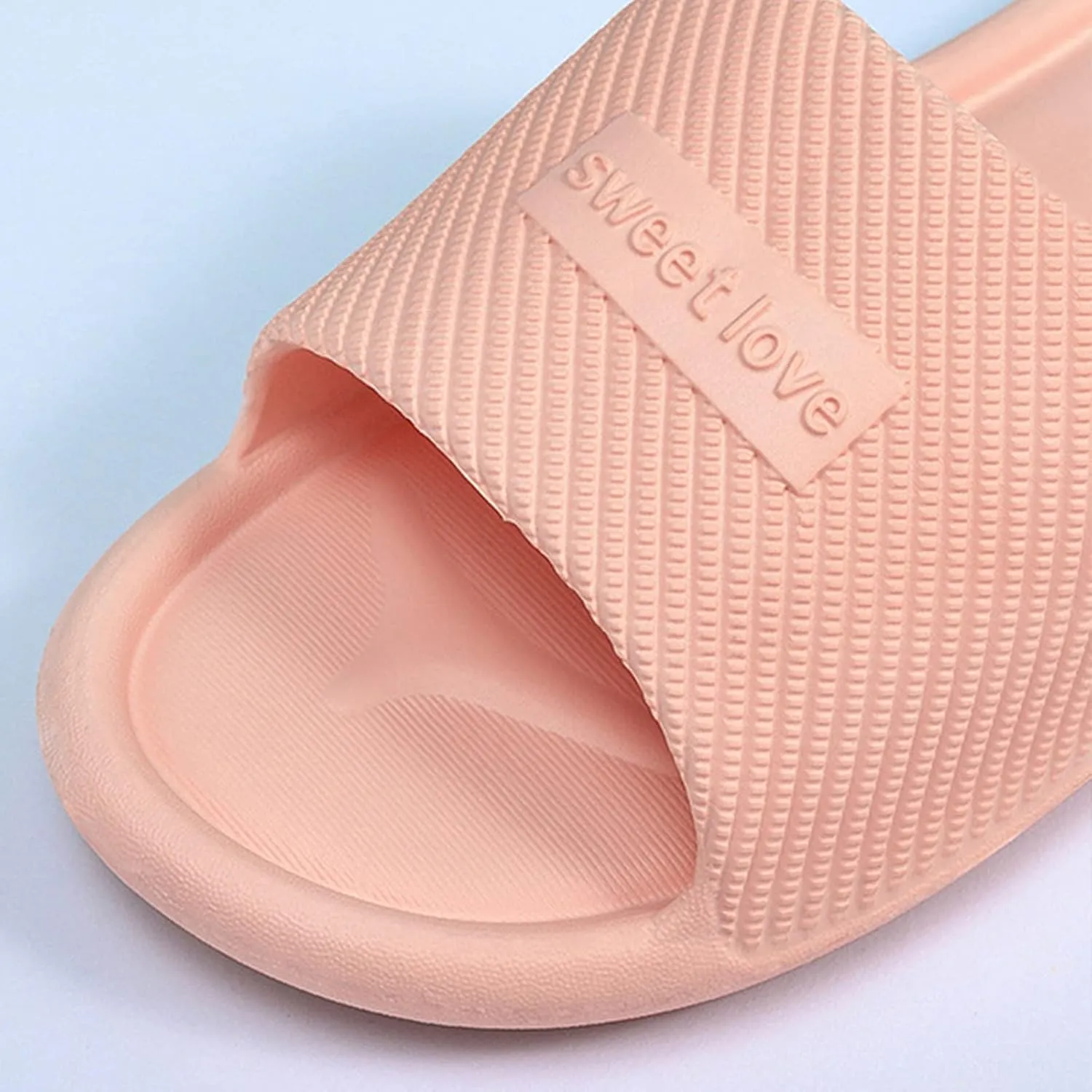 Cloud Slippers for Women Quick Drying Non Slip Slippers Non Slip Pool Slides Women's Soft Flat Soled Sandal