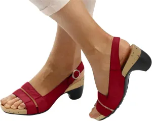 Eduavar Sandals for Women Casual Summer, Women's Ultra-Comfy Wedge Sandals Premium Orthopedic Open Toe Sandals