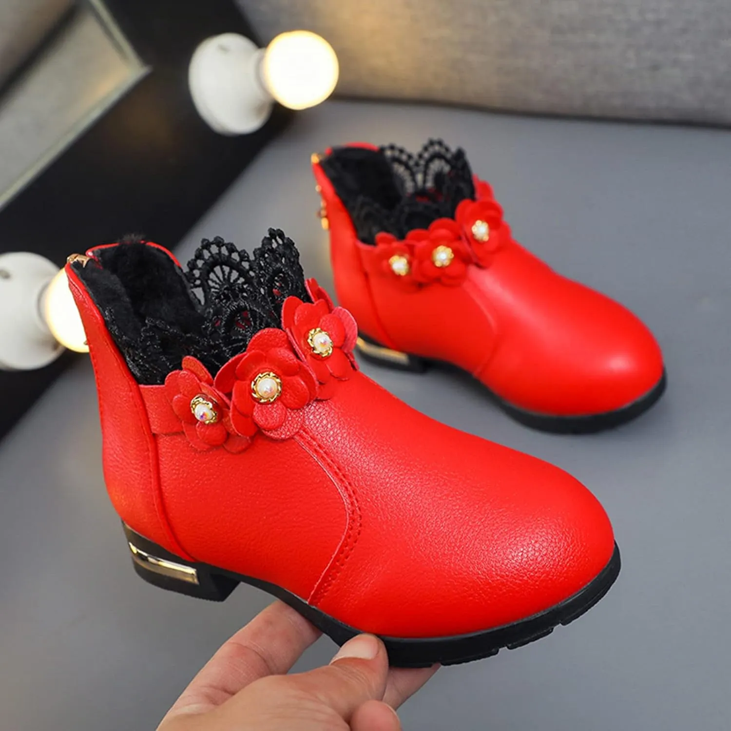 Girls Fashion Boots Baby Girl B Hynde Girl Wpf A Boot Rain Boots Girl Size 12