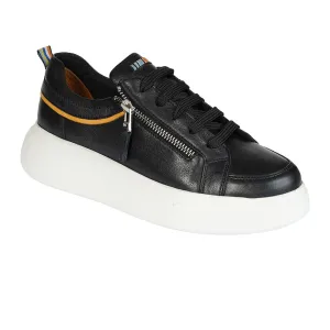 Greyder Women's Casual High Sneakers In Black