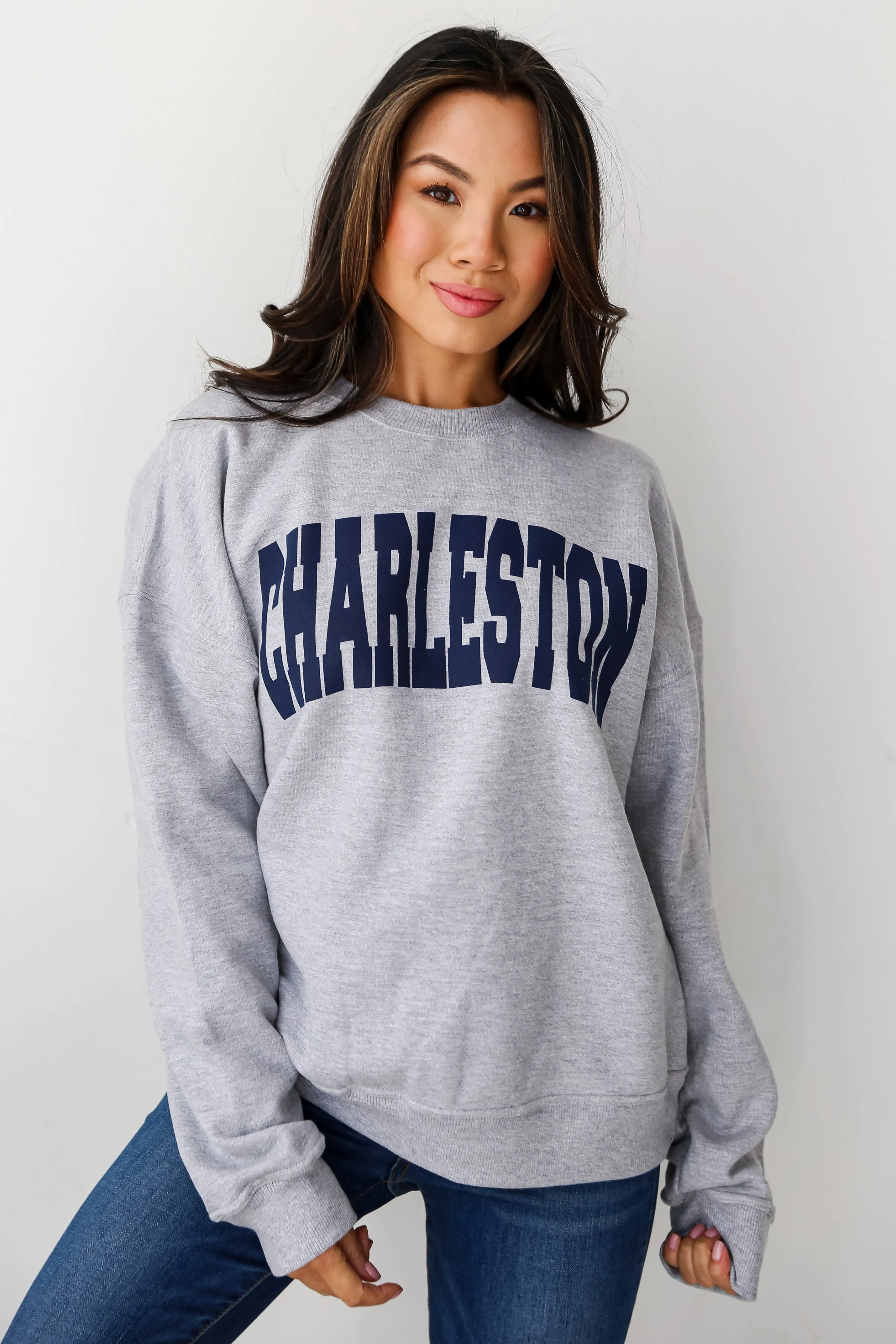 Heather Grey Charleston Sweatshirt