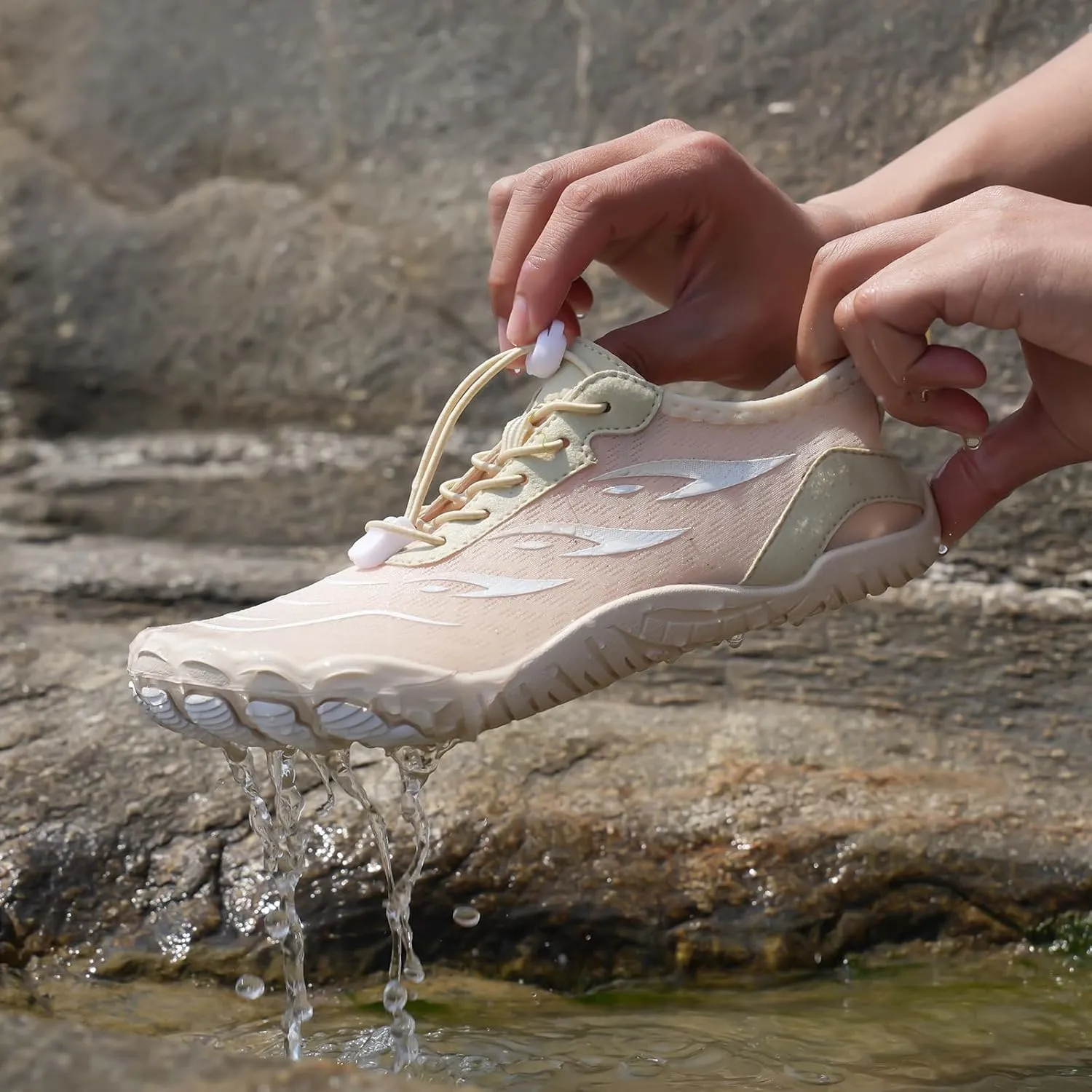 Hike Barefoot Shoes Women Wide Toe Box Running Womens Wide Toe Zero Drop Water Shoe Breathable Fashion Trail Sneakers 2025
