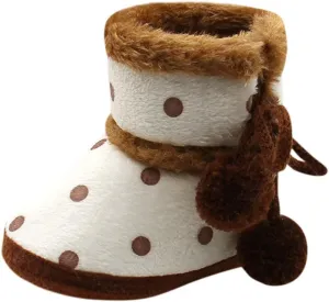 Hot Chocolate Toddler Shoes Shoes Soft Boys Warming Girls Booties Boots Infant Baby Girl Toddler Tennis Shoes