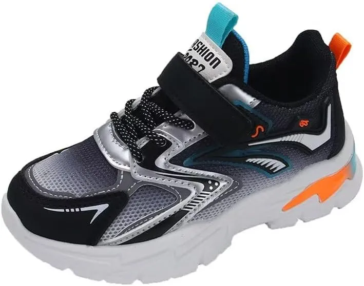 Kid Boys Girls Non Slip Fashion Sport Shoes for Running Walking Cycling Exercise School
