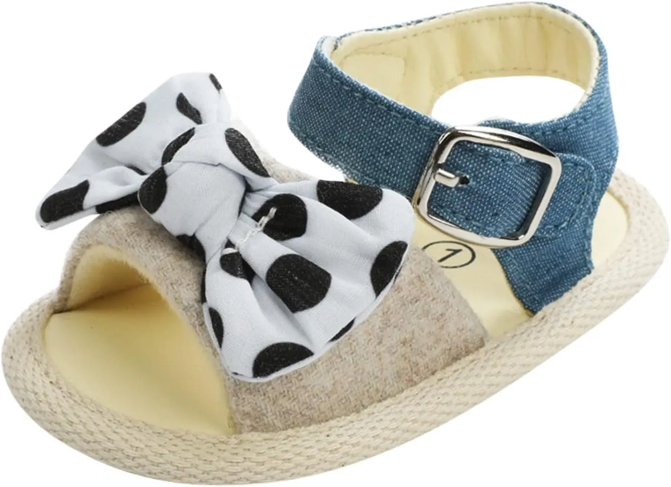 Kid Cute Slipper Infant Girls Open Toe Bowknot Shoes First Walkers Shoes Summer Toddler Baby Boy Christmas