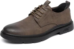 kkdom Mens Dress Shoes Classic Lace up Formal Oxford Business for Men