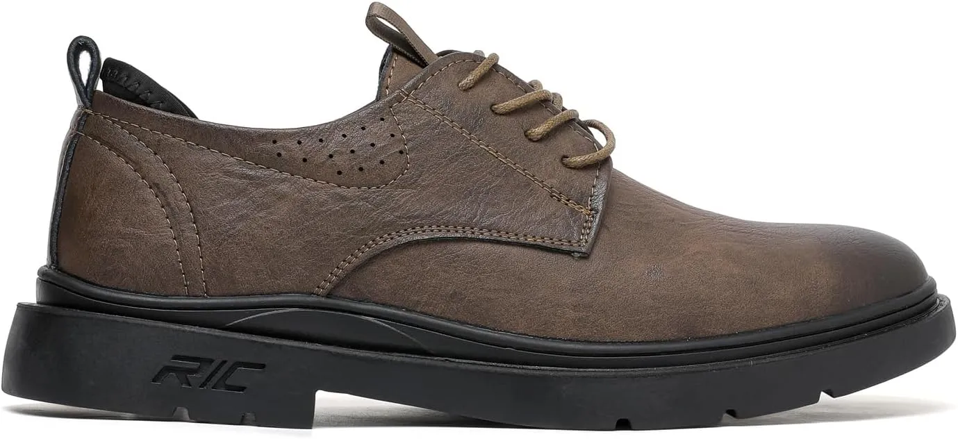 kkdom Mens Dress Shoes Classic Lace up Formal Oxford Business for Men