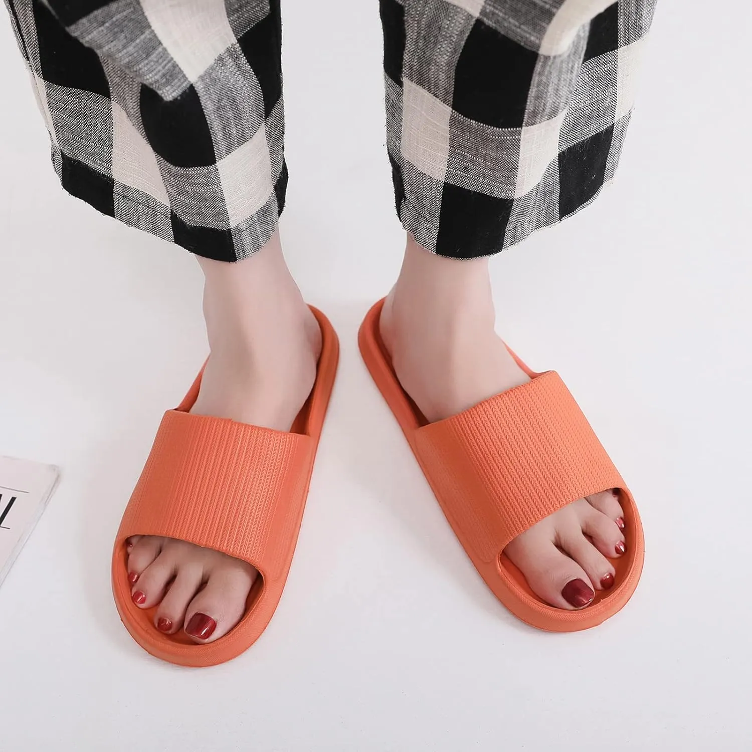 Lightweight Pillow Slippers for Women Travel Slippers for Women Versatile Slides Sandals Womens Slides