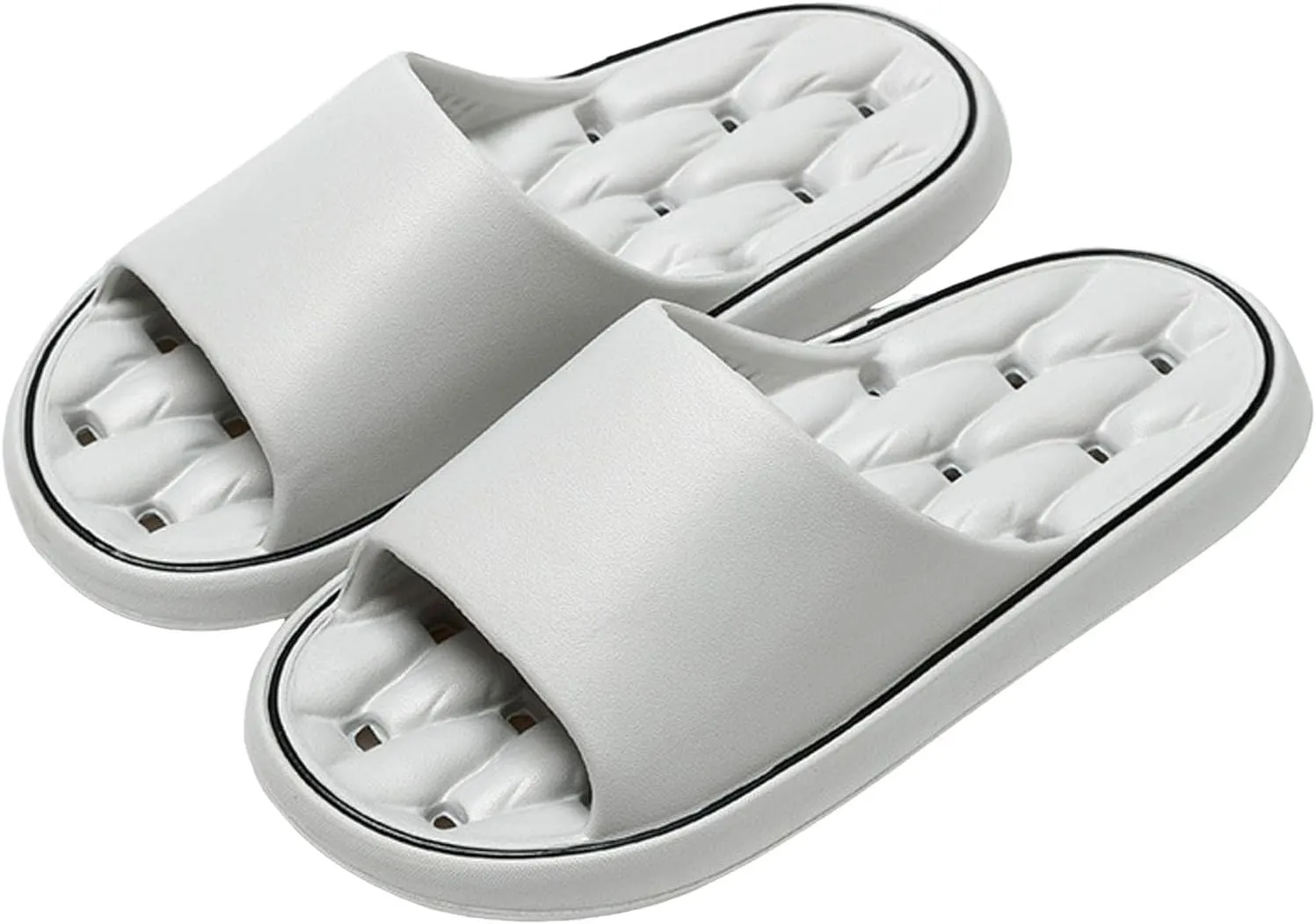 Lightweight Slides Sandal for Women Non Slip Quick Drying Shower Slides Beach Sandals Shower Shoes for Women
