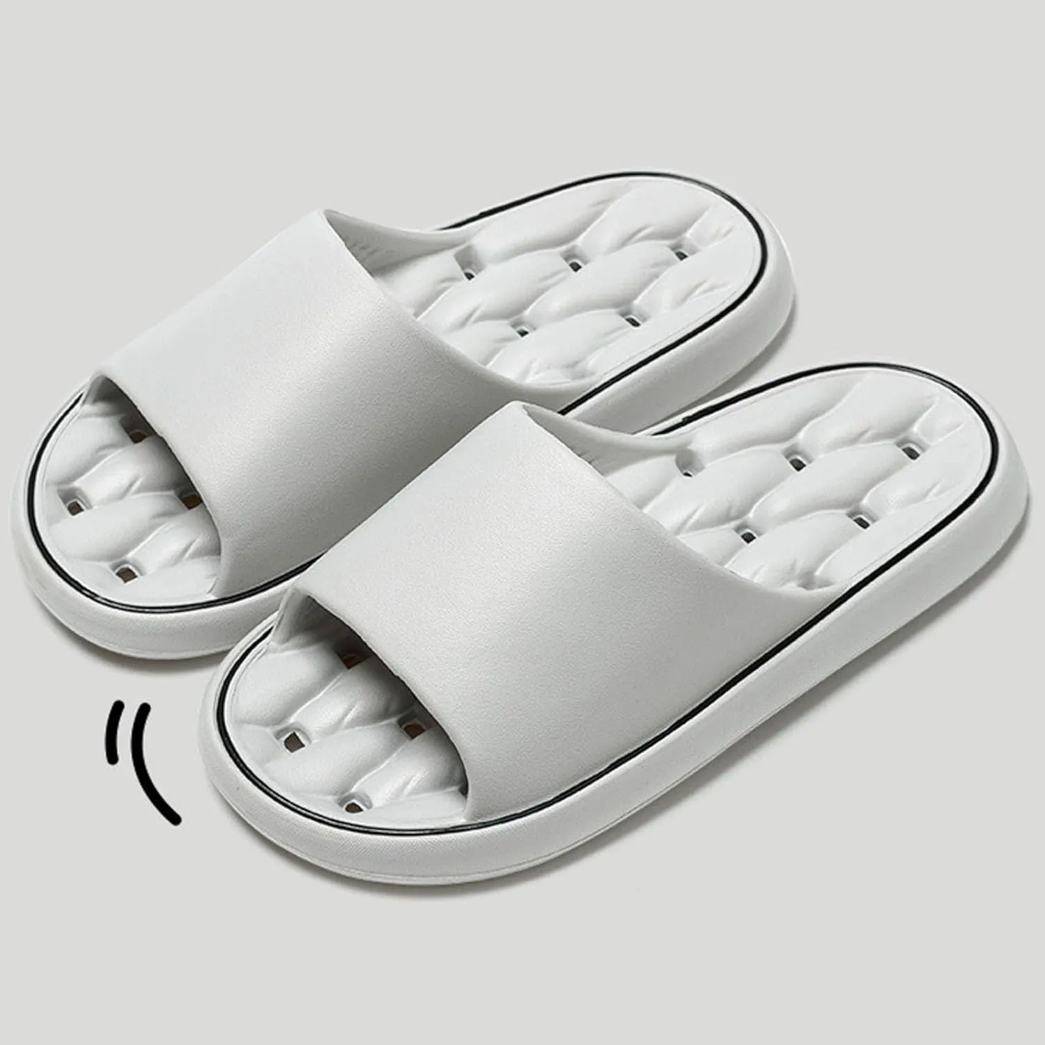 Lightweight Slides Sandal for Women Non Slip Quick Drying Shower Slides Beach Sandals Shower Shoes for Women