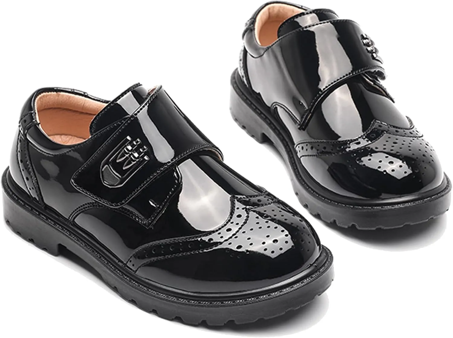 Little Big Boys Girls Dress Oxfords School Unifrom Formal Dress Shoes for Wedding Party Homecoming Ceremony