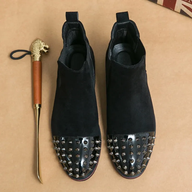Lorenzo | Red-Sole Chelsea Boots