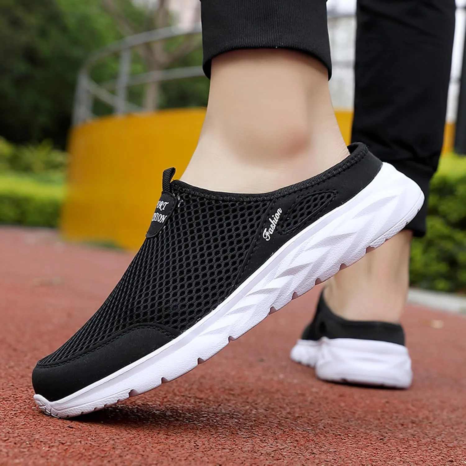 Men's Comfortable Canvas Shoes Lightweight Breathable Walking Shoe Gym Tennis Outdoor Non Slip Jogging Sneakers