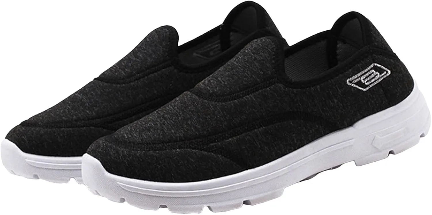 Men's Orthopedic Comfortable Slip-On Shoes Comfortable Lightweight Casual Walking Shoe Supportive Walking Shoes
