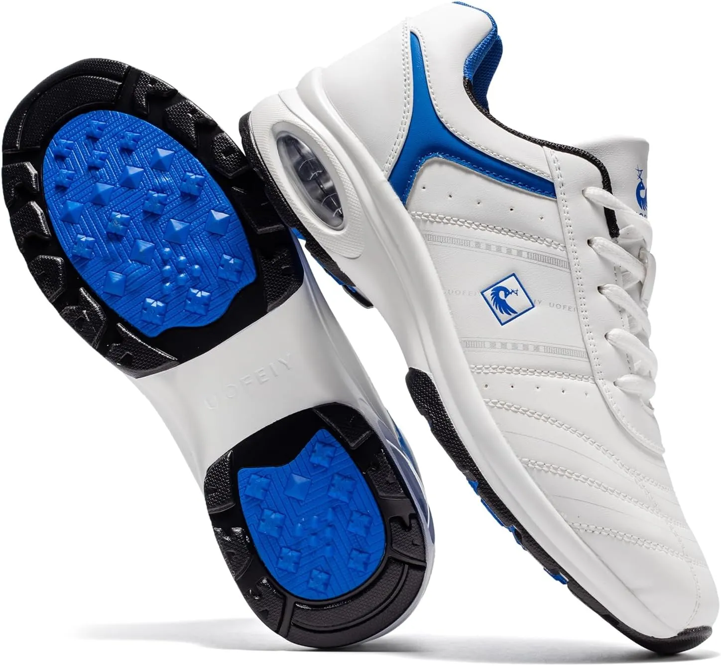 Men's Professional Lace Up Arch Fit Shoes Casual Anti Slip Spikeless Golf Shoes Sport Outdoor Walking Sneakers Footwears