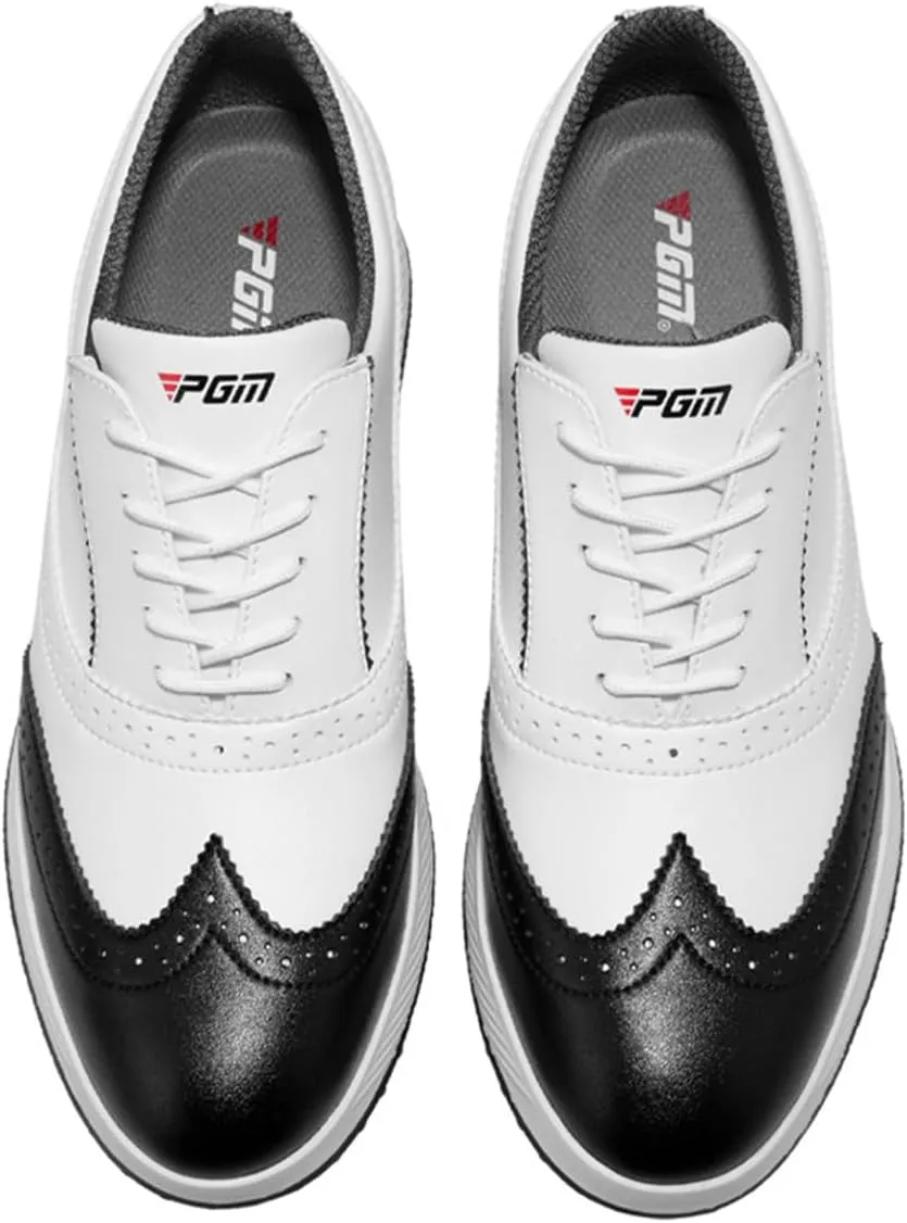 Mens Spikless Golf Shoes Non-Slip Athletic Fitness Training Sneakers Lightweight Outdoor Golfing Sports Shoes for Men