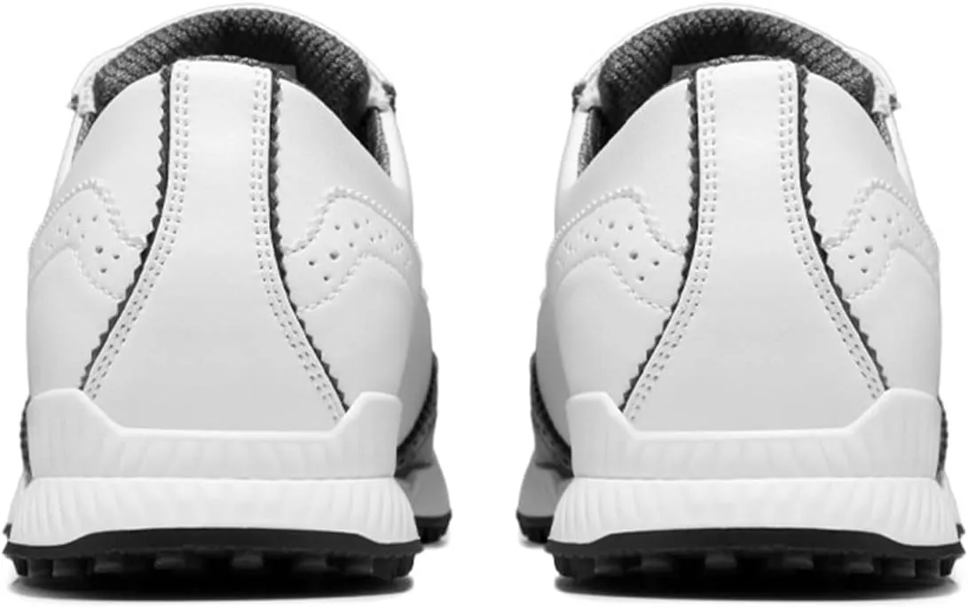 Mens Spikless Golf Shoes Non-Slip Athletic Fitness Training Sneakers Lightweight Outdoor Golfing Sports Shoes for Men