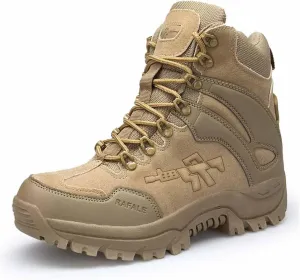 Men's Tactical Army Boots, Lightweight Combat Boots, Jungle Boots, Military Work Boots, Breathable Military Combat Desert Boots, Men's Tactical Work Boots, Men's Waterproof Hiking Boots