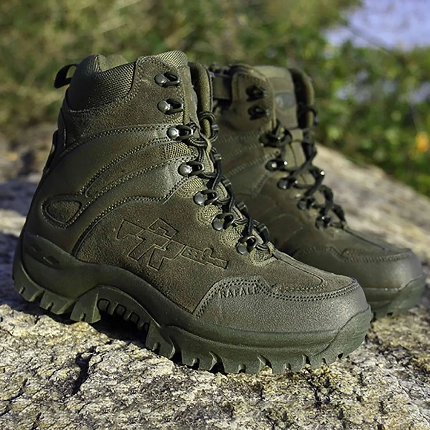 Men's Tactical Army Boots, Lightweight Combat Boots, Jungle Boots, Military Work Boots, Breathable Military Combat Desert Boots, Men's Tactical Work Boots, Men's Waterproof Hiking Boots