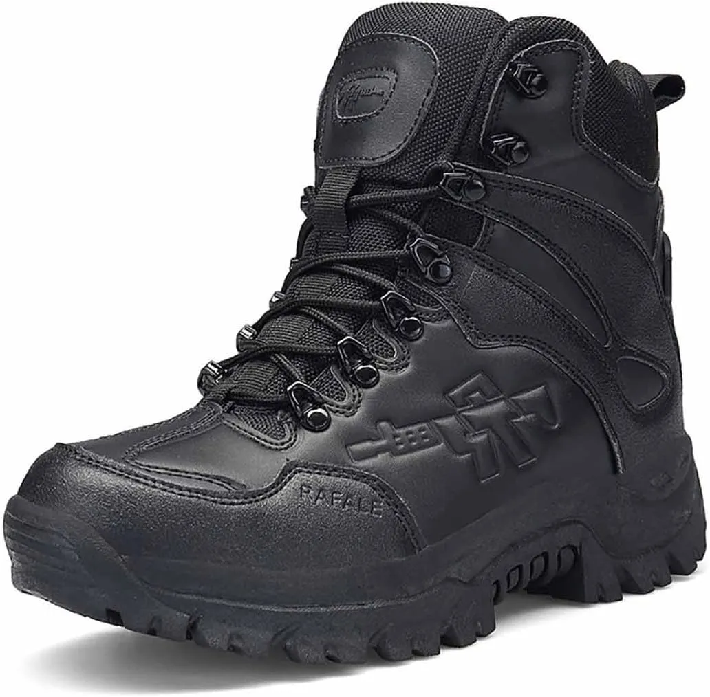 Men's Tactical Army Boots, Lightweight Combat Boots, Jungle Boots, Military Work Boots, Breathable Military Combat Desert Boots, Men's Tactical Work Boots, Men's Waterproof Hiking Boots
