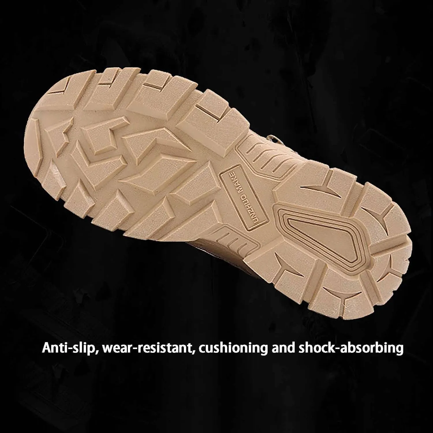 Military Mens Work Boots, Mens Combat Boots, Breathable Police Patrol Boots, Lightweight Work Army Boots, Waterproof Hiking Boots, Outdoor Motorcycle Boots