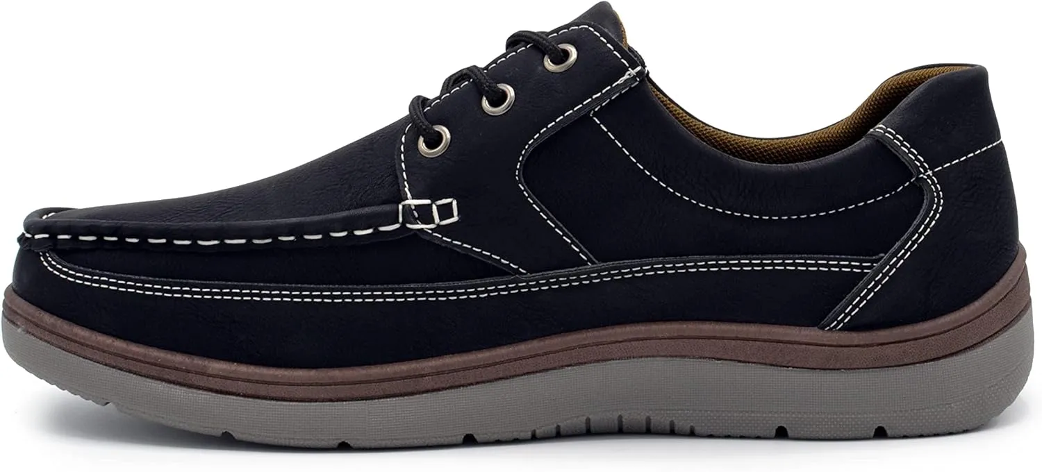 Newport Mens Loafers, Casual Comfort Slip on Shoes with Cushioned Insole, Stylish Everyday Footwear Sizes 9-12