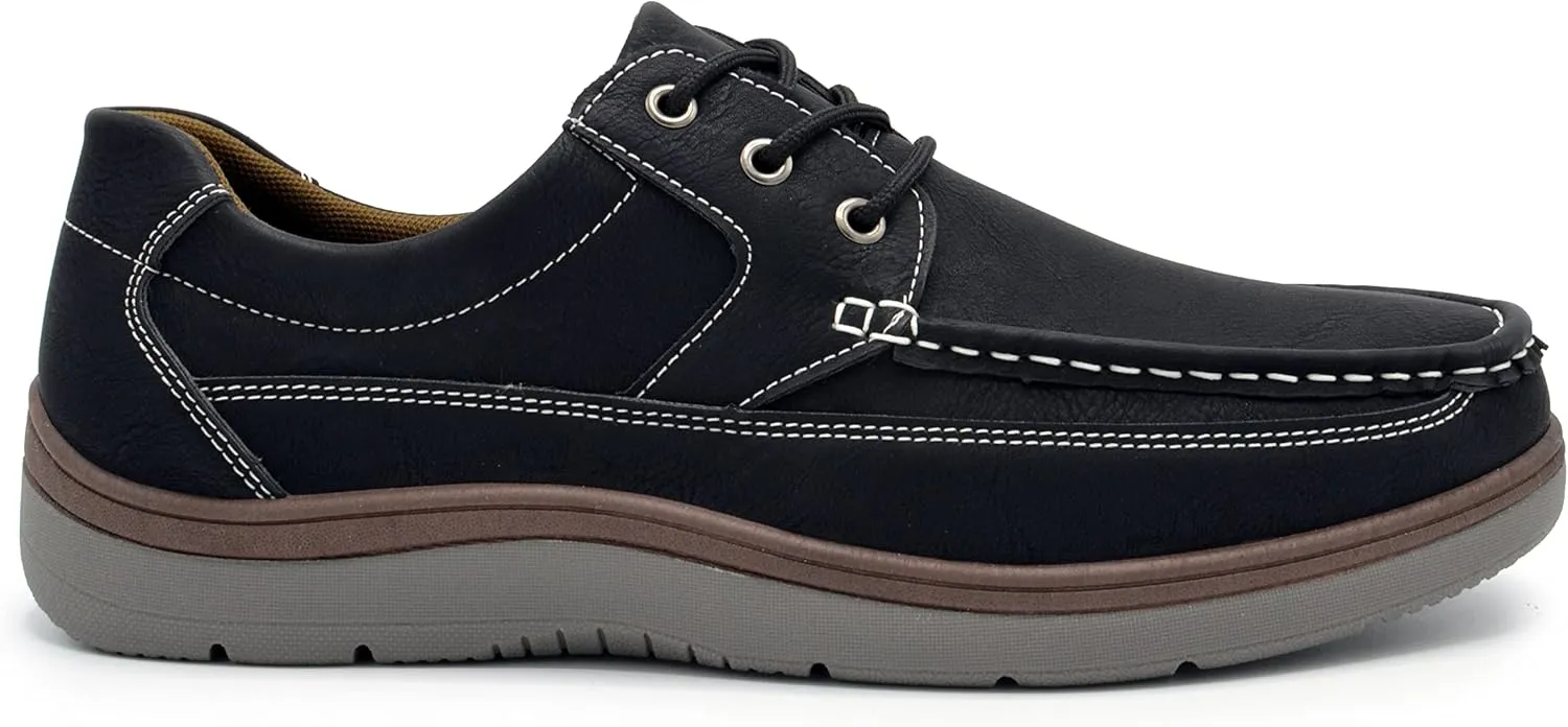 Newport Mens Loafers, Casual Comfort Slip on Shoes with Cushioned Insole, Stylish Everyday Footwear Sizes 9-12