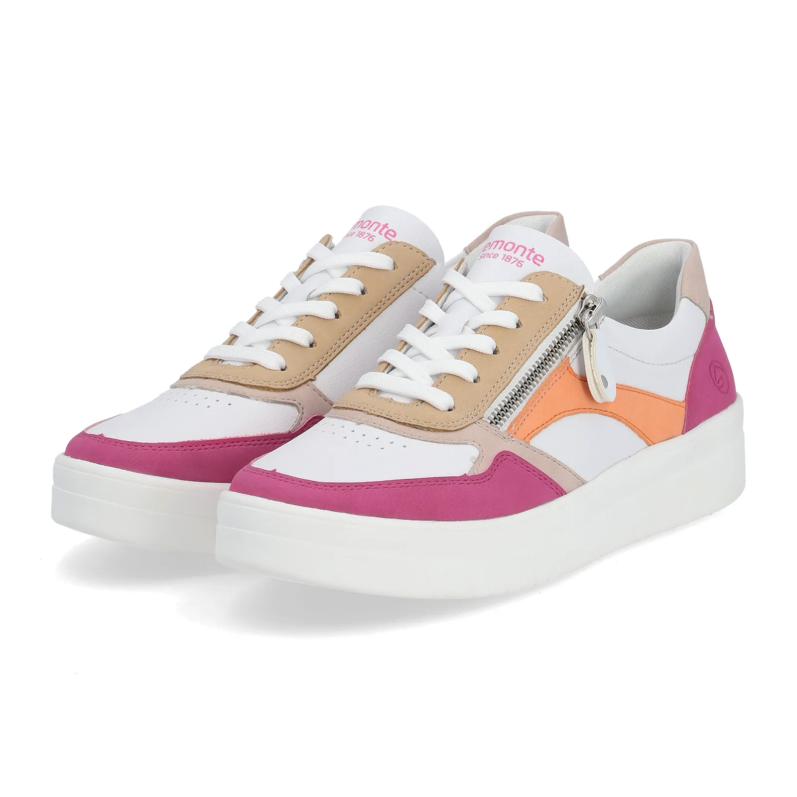 Remonte Kendra D0J01 Sneaker (Women) - Magenta/Weiss/Rose/Tan