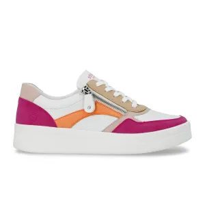 Remonte Kendra D0J01 Sneaker (Women) - Magenta/Weiss/Rose/Tan