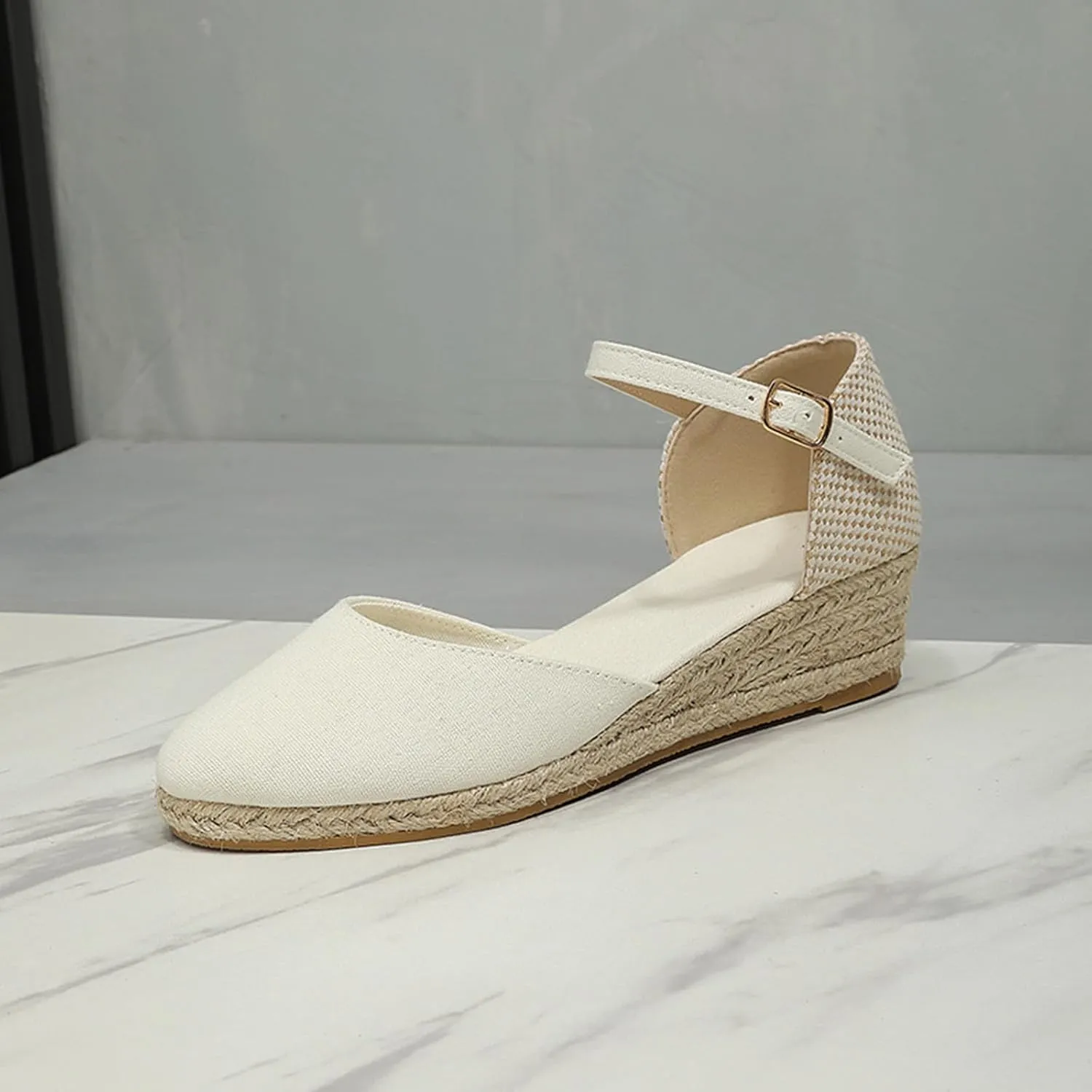 Sandals for Women Wedge Shoes: Summer Womens Platform Flip Flops Comfortable Casual Dressy Orthopedic with Arch Support Thong Fashion Orthotic Slides Open Toe Slip on Wedges Sandal Shoes